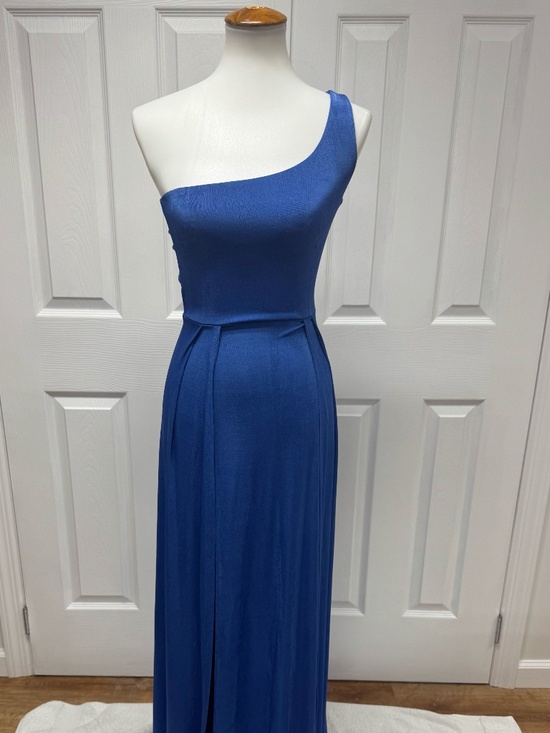 Lucy in the Sky Dresses & Skirts - Lucy in the Sky - Blue One Shoulder Maxi Dress -Size XS -  NEW Without Tags.